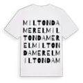 Milton Damerel ordlek t-shirt