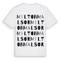 Milton Malsor ordlek t-shirt