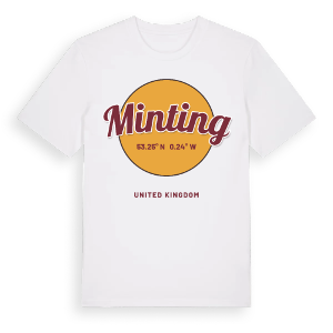 Minting cirkel t-shirt – ekologisk bomull t-shirt från Pinshirt
