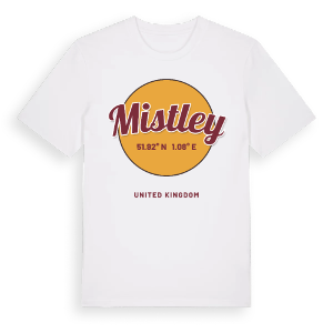 Mistley cirkel t-shirt – ekologisk bomull t-shirt från Pinshirt