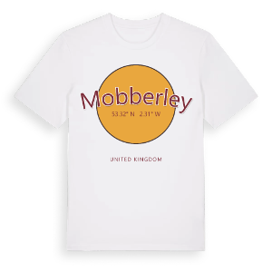 Mobberley cirkel t-shirt – ekologisk bomull t-shirt från Pinshirt