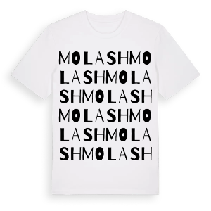 Molash ordlek t-shirt – ekologisk bomull t-shirt från Pinshirt