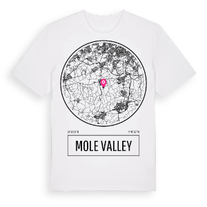 Mole Valley t-shirt – ekologisk bomull t-shirt från Pinshirt