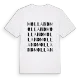 Molland ordlek t-shirt