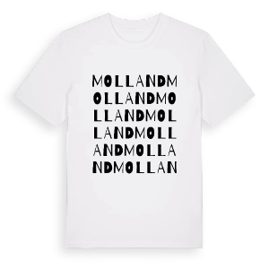Molland ordlek t-shirt – ekologisk bomull t-shirt från Pinshirt