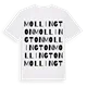 Mollington ordlek t-shirt