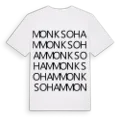 Monk Soham ordlek t-shirt