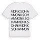 Monk Soham ordlek t-shirt