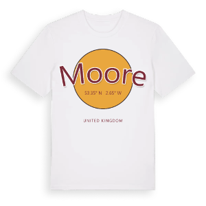 Moore cirkel t-shirt – ekologisk bomull t-shirt från Pinshirt