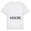 Jag älskar Moore t-shirt stort tryck