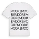 Moore ordlek t-shirt