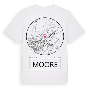 Moore t-shirt – ekologisk bomull t-shirt från Pinshirt