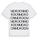 Mordon ordlek t-shirt
