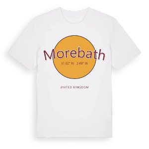 Morebath cirkel t-shirt – ekologisk bomull t-shirt från Pinshirt