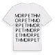 Morpeth ordlek t-shirt