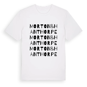 Morton & Hanthorpe ordlek t-shirt – ekologisk bomull t-shirt från Pinshirt