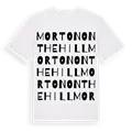 Morton on the Hill ordlek t-shirt
