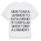 Morton Palms ordlek t-shirt