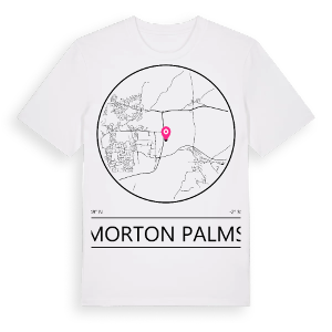 Morton Palms t-shirt – ekologisk bomull t-shirt från Pinshirt