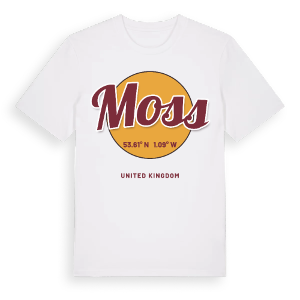 Moss cirkel t-shirt – ekologisk bomull t-shirt från Pinshirt