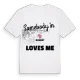 Någon i Mossley älskar mig t-shirt
