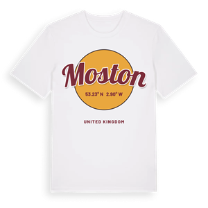 Moston cirkel t-shirt – ekologisk bomull t-shirt från Pinshirt