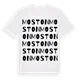 Moston ordlek t-shirt