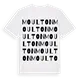 Moulton ordlek t-shirt