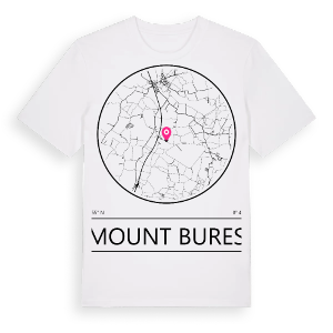Mount Bures t-shirt – ekologisk bomull t-shirt från Pinshirt