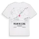 Mountnessing karta t-shirt