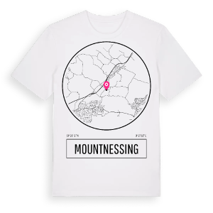 Mountnessing t-shirt – ekologisk bomull t-shirt från Pinshirt