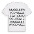 Muggleswick ordlek t-shirt