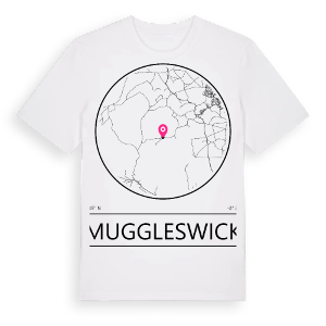 Muggleswick t-shirt – ekologisk bomull t-shirt från Pinshirt