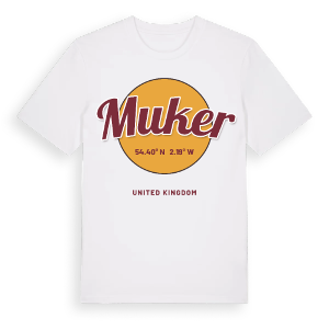 Muker cirkel t-shirt – ekologisk bomull t-shirt från Pinshirt