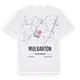 Mulbarton karta t-shirt