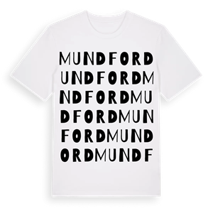 Mundford ordlek t-shirt – ekologisk bomull t-shirt från Pinshirt