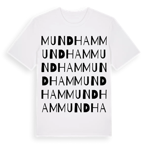 Mundham ordlek t-shirt – ekologisk bomull t-shirt från Pinshirt