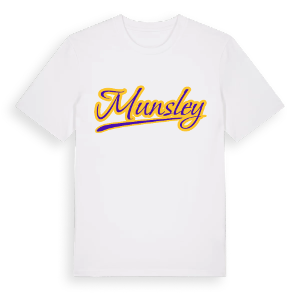 Munsley baseball t-shirt – ekologisk bomull t-shirt från Pinshirt