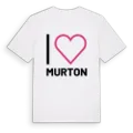 Jag älskar Murton t-shirt stort tryck