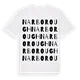 Narborough ordlek t-shirt