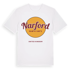 Narford cirkel t-shirt – ekologisk bomull t-shirt från Pinshirt