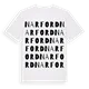Narford ordlek t-shirt