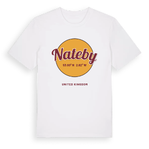 Nateby cirkel t-shirt – ekologisk bomull t-shirt från Pinshirt