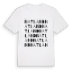 Natland ordlek t-shirt