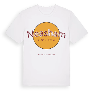 Neasham cirkel t-shirt – ekologisk bomull t-shirt från Pinshirt