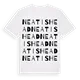 Neatishead ordlek t-shirt