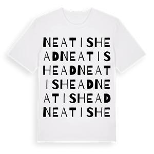 Neatishead ordlek t-shirt – ekologisk bomull t-shirt från Pinshirt