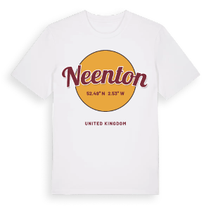 Neenton cirkel t-shirt – ekologisk bomull t-shirt från Pinshirt