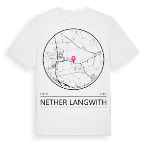 Nether Langwith t-shirt – ekologisk bomull t-shirt från Pinshirt