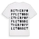 Nether Poppleton ordlek t-shirt